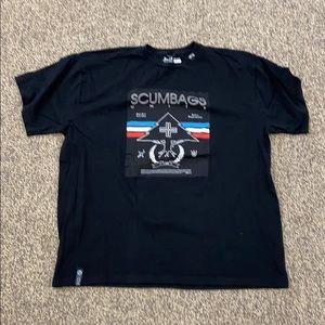 Lrg scumbags unite t shirt.